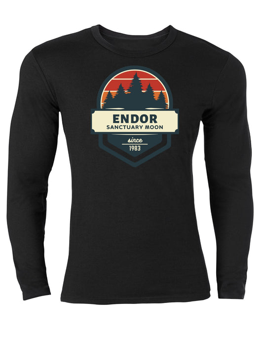 Woman's Crewneck T-shirt with "Endor"Design