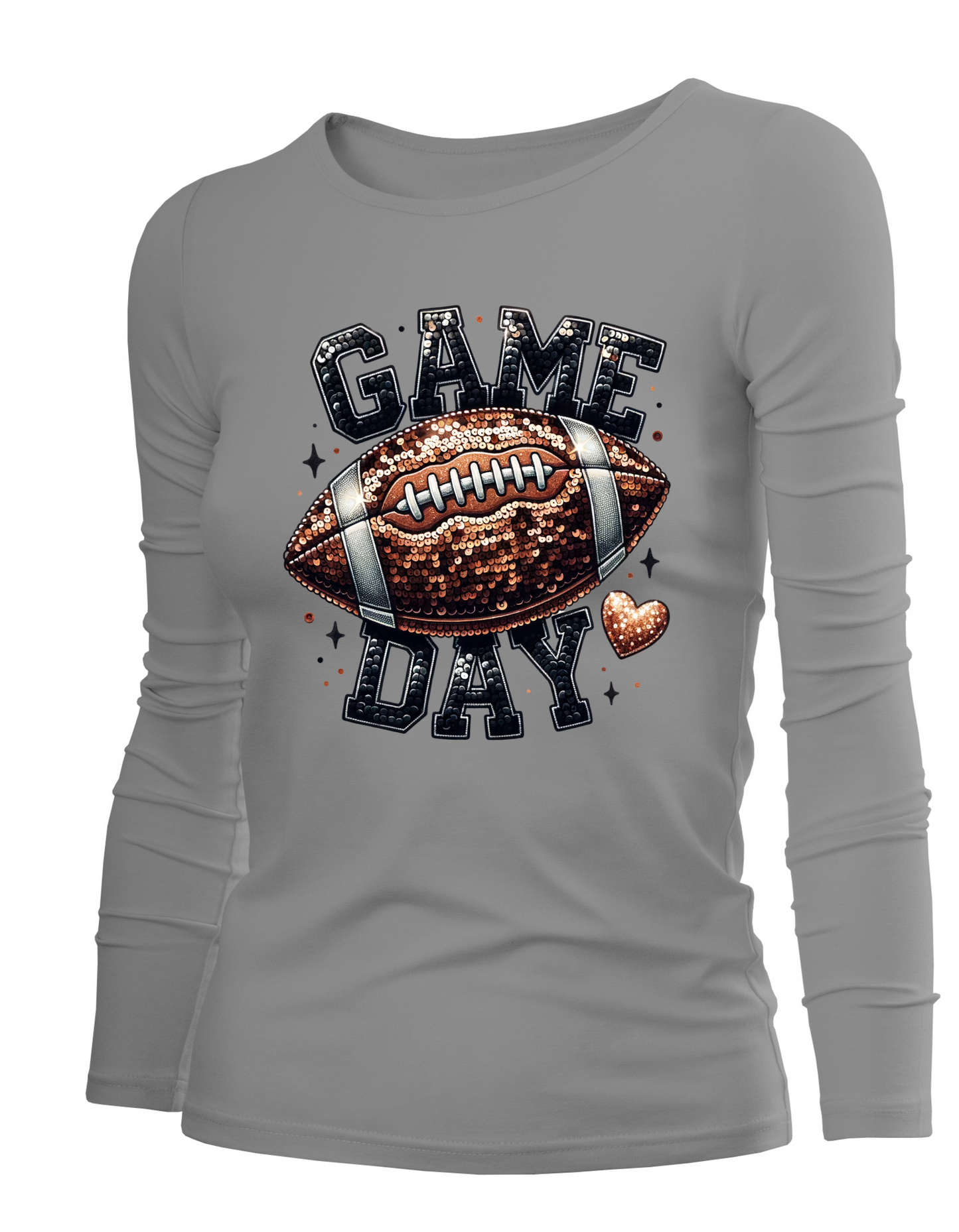 Long sleeve - Game Day - Red, Gray, Tan