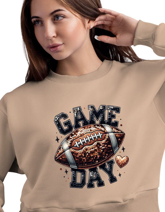 Long sleeve - Game Day - Red, Gray, Tan